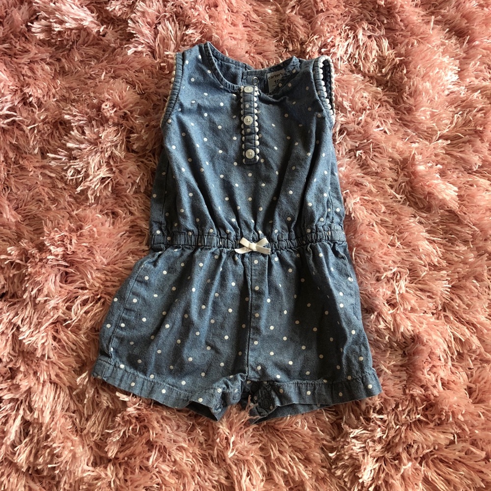 Carters baby girl romper 18 months